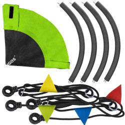 Záhradná hojdačka 110 cm SPRINGOS SN028 ČAPÍ HNIEZDO multicolor