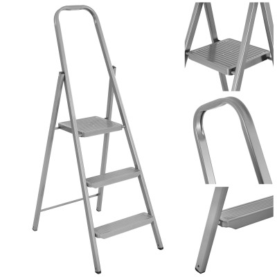 Oceľové schodíky 3 stupne SPRINGOS LD0098