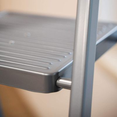 Oceľové schodíky 3 stupne SPRINGOS LD0098