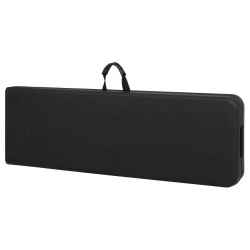 Záhradná lavica 183x30 cm SPRINGOS GF0095 čierna