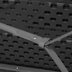 Záhradná lavica 183x30 cm SPRINGOS GF0095 čierna