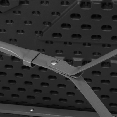 Záhradná lavica 183x30 cm SPRINGOS GF0095 čierna