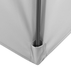 Záhradný slnečník 290x390 cm SPRINGOS GU0048 svetlo šedý