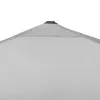 Záhradný slnečník 290x390 cm SPRINGOS GU0048 svetlo šedý