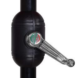 Záhradný slnečník 290 cm SPRINGOS GU0035 modrý