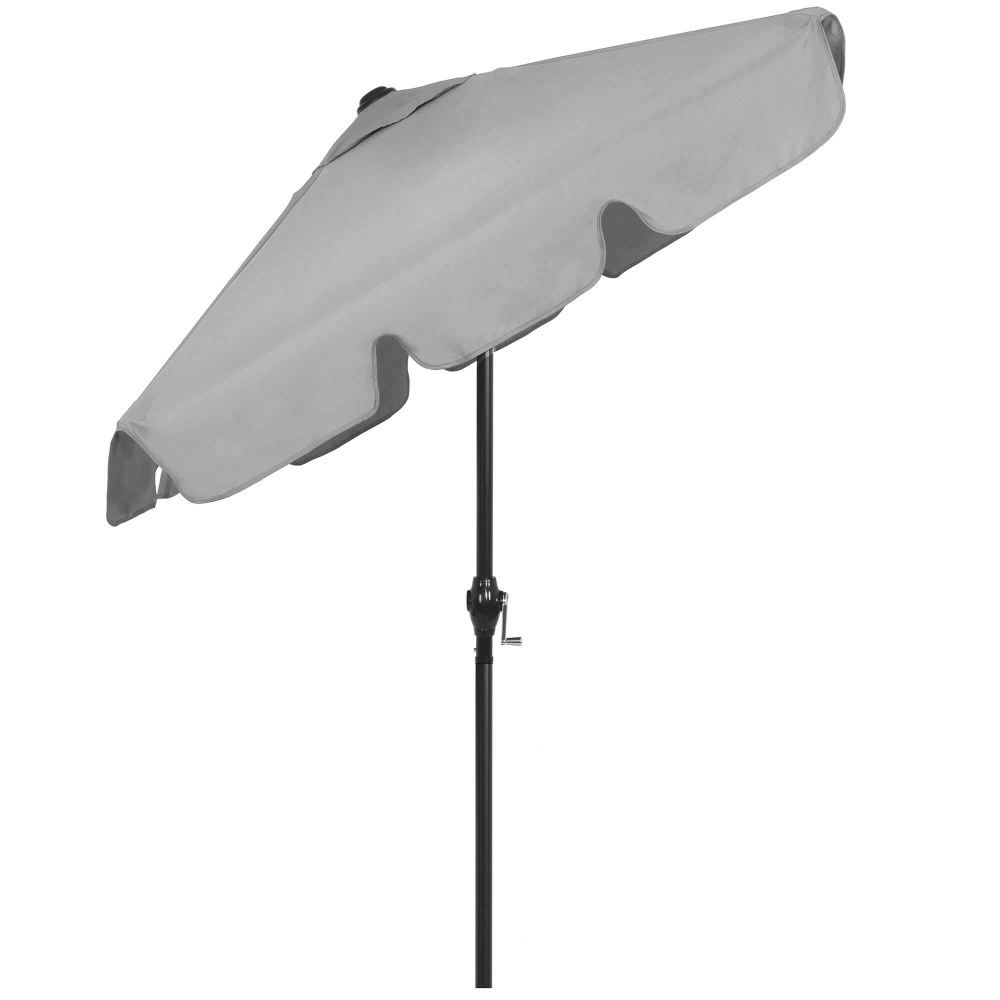 Záhradný slnečník 120x200 cm SPRINGOS GU0038 sivý