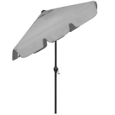 Záhradný slnečník 120x200 cm SPRINGOS GU0038 sivý