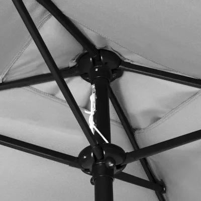 Záhradný slnečník 120x200 cm SPRINGOS GU0038 sivý