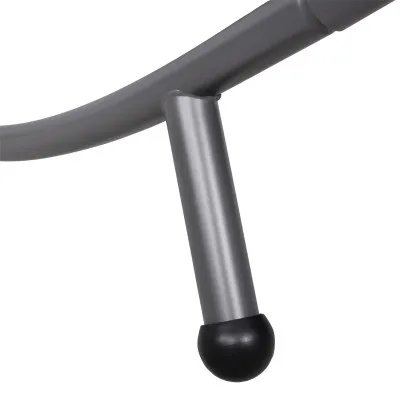 Dvojmiestne záhradné lehátko so strieškou SPRINGOS IBIZA čierne