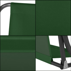 Poťah sedadla pre záhradné hojdačky 110x90 cm SPRINGOS GS1002 zelený