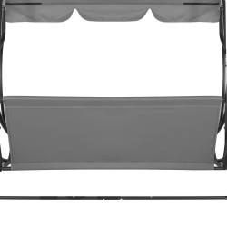 Poťah sedadla pre záhradné hojdačky 110x90 cm SPRINGOS GS1004 sivý