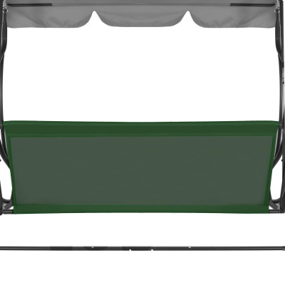 Poťah sedadla pre záhradné hojdačky 110x90 cm SPRINGOS GS1007 zelený