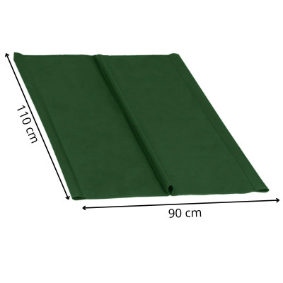 Poťah sedadla pre záhradné hojdačky 110x90 cm SPRINGOS GS1007 zelený