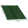Poťah sedadla pre záhradné hojdačky 110x90 cm SPRINGOS GS1007 zelený