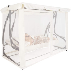 Moskytiéra pre záhradné hojdačky 165x680 cm SPRINGOS GS0025M béžová