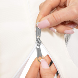 Moskytiéra pre záhradné hojdačky 165x680 cm SPRINGOS GS0025M béžová