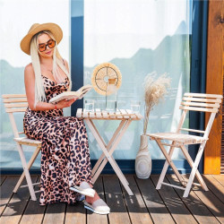 Zostava záhradného nábytku SPRINGOS PROVANCE prírodná