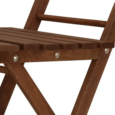 Zostava záhradného nábytku SPRINGOS PROVANCE tmavo hnedá