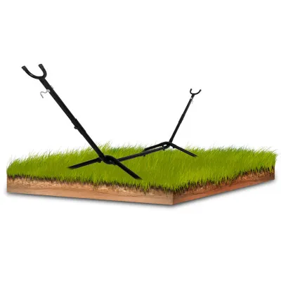 Stojan na hojdaciu sieť SPRINGOS GF0107 čierny