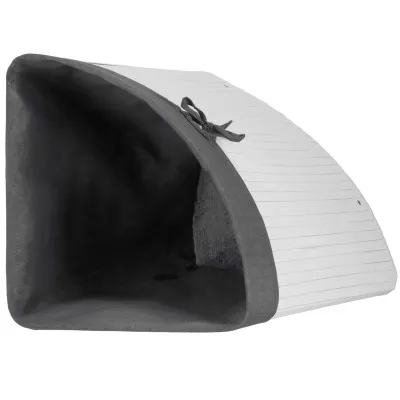 Kôš na bielizeň rohový 60l SPRINGOS MIREVA bambus biely