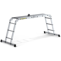 Multifunkčný rebrík 4x3 priečky + podlaha FSC DRABEST DU4x3 PRO