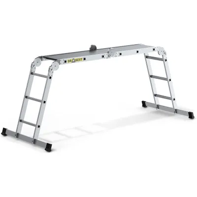 Multifunkčný rebrík 4x3 priečky + podlaha FSC DRABEST DU4x3 PRO