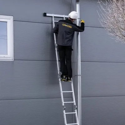 Multifunkčný rebrík 4x3 priečky + podlaha FSC DRABEST DU4x3 PRO