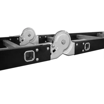 Multifunkčný rebrík 4x3 priečky DRABEST DU4x3 STEEL 125 kg