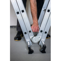 Multifunkčný rebrík 4x4 priečky DRABEST DU4x4 HOME 125 kg