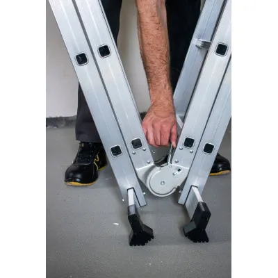 Multifunkčný rebrík 4x4 priečky DRABEST DU4x4 HOME 125 kg