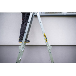 Multifunkčný rebrík 4x4 priečky DRABEST DU4x4 HOME 125 kg