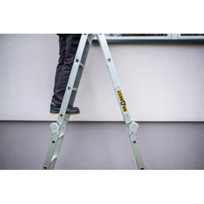 Multifunkčný rebrík 4x4 priečky DRABEST DU4x4 HOME 125 kg