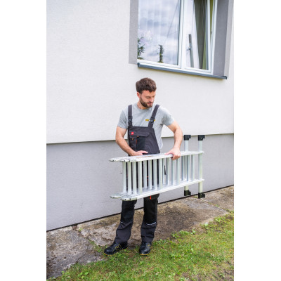 Multifunkčný rebrík 4x4 priečky DRABEST DU4x4 HOME 125 kg