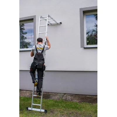 Multifunkčný rebrík 4x4 priečky DRABEST DU4x4 HOME 125 kg