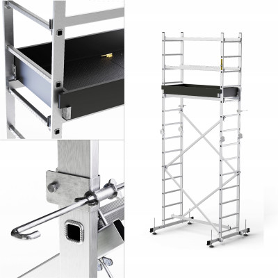 Stavebné lešenie 4,8m DRABEST HECTOR PRO