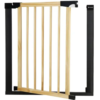 Bezpečnostná zábrana 75-103 cm SPRINGOS BABYLOCK hnedá/čierna