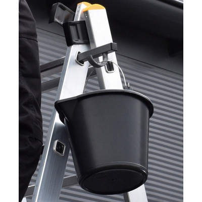 Hliníkový rebrík 3x9 priečok trojdielny DRABEST DW3-9 PRO