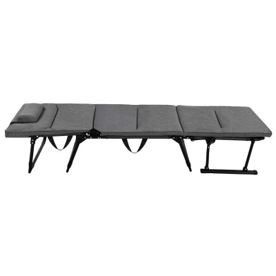 Záhradné kreslo SPRINGOS VERANO šedé