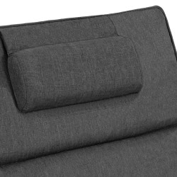 Záhradné kreslo SPRINGOS VERANO šedé