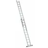 Hliníkový rebrík 2x11 priečok dvojdielny DRABEST DW2-11 PRO