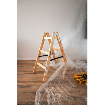 Drevené maliarske štafle 2x3 stupne obojstranné DRABEST DREW 2x3 PRO