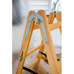 Drevené maliarske štafle 2x3 stupne obojstranné DRABEST DREW 2x3 PRO