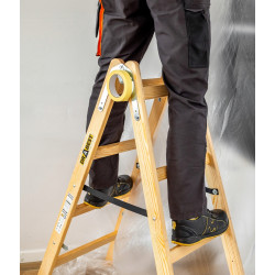 Drevené maliarske štafle 2x4 stupne obojstranné DRABEST DREW 2x4 PRO