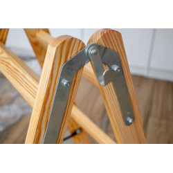 Drevené maliarske štafle 2x4 stupne obojstranné DRABEST DREW 2x4 PRO