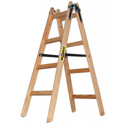 Drevené maliarske štafle 2x4 stupne obojstranné DRABEST DREW 2x4 PRO