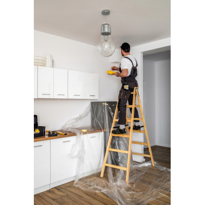 Drevené maliarske štafle 2x6 stupňov obojstranné DRABEST DREW 2x6 PRO