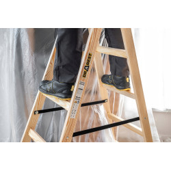 Drevené maliarske štafle 2x6 stupňov obojstranné DRABEST DREW 2x6 PRO