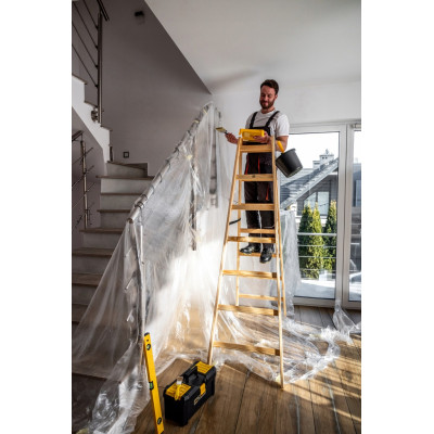 Drevené maliarske štafle 2x7 stupňov obojstranné DRABEST DREW 2x7 PRO