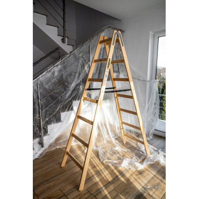 Drevené maliarske štafle 2x7 stupňov obojstranné DRABEST DREW 2x7 PRO