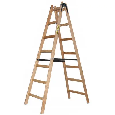 Drevené maliarske štafle 2x7 stupňov obojstranné DRABEST DREW 2x7 PRO